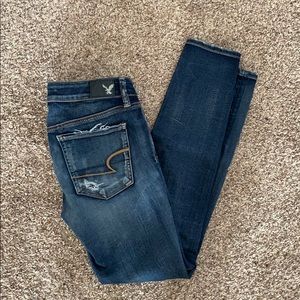 AMERICAN EAGLE super stretch size 8